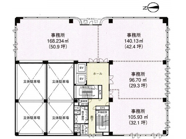 レナ新大宮 基準階間取り図.jpg