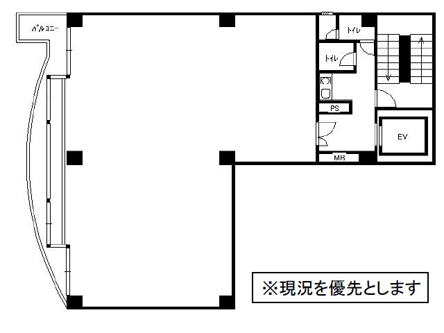 オフィスニューガイアCLAIR天神ビル基準階間取り図.jpg