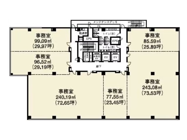 NBF熊本ビル基準階間取り図.jpg