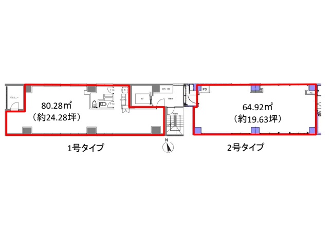 シウダ・ソル基準階間取り図.jpg