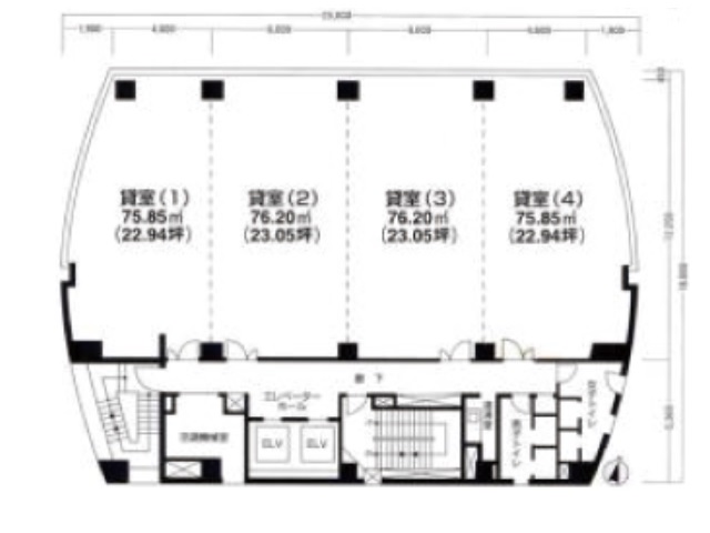 カーニープレイス金沢第2ビル基準階間取り図.jpg