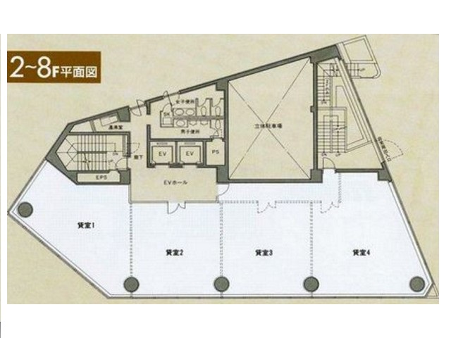 イトーピア天神ビル基準階間取り図.jpg