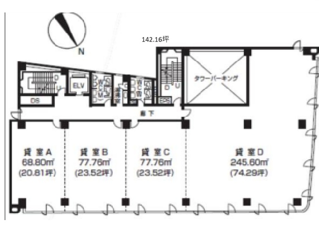 小田原第一生命142.16T基準階間取り図.jpg