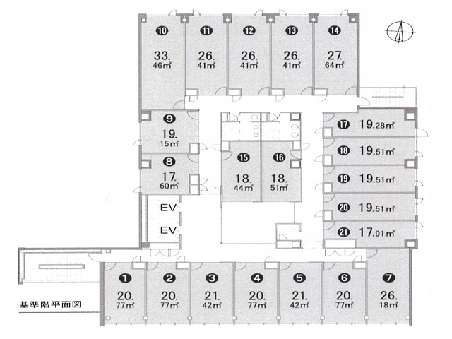 アーク栄錦ニュービジネス基準階間取り図.jpg