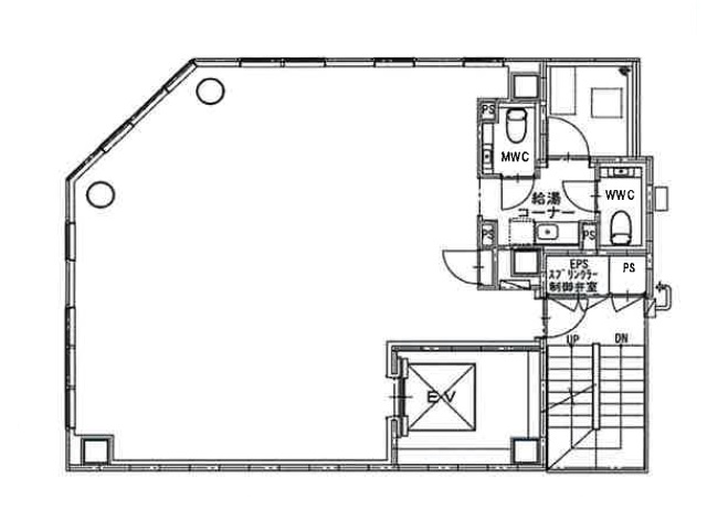 (仮称）銀座一丁目ビル23.17T基準階間取り図.jpg