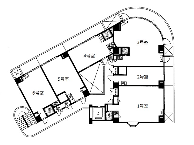 新宿ダイカンプラザビズネス清田基準階間取り図.jpg