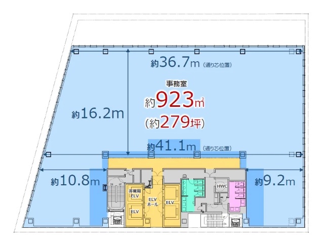 （仮称）日本橋本町一丁目9番計画基準階間取り図.jpg