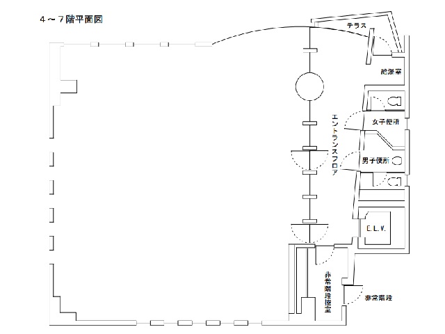 新横浜スルガビル基準階間取り図.jpg