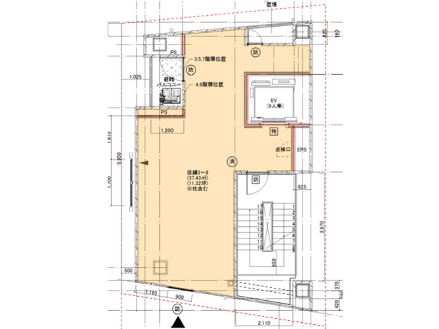 アンロシェ名駅基準階間取り図.jpg