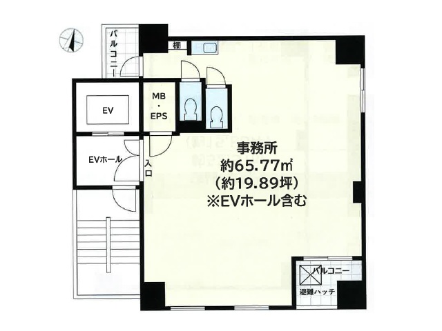 アスカ日本橋小伝馬町 基準階間取り図.jpg