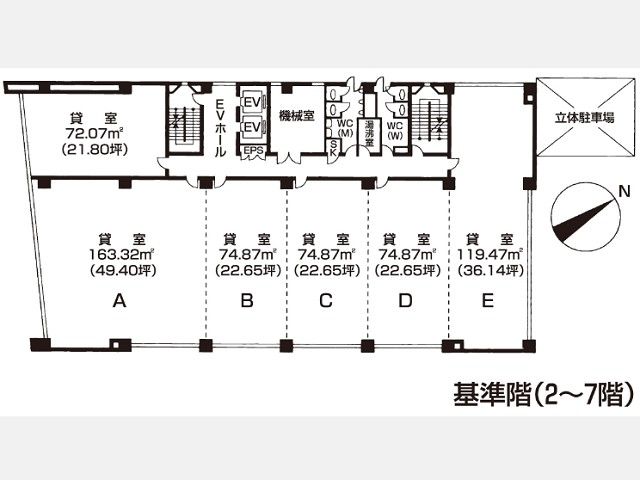 米子第一生命ビル基準階間取り図.jpg