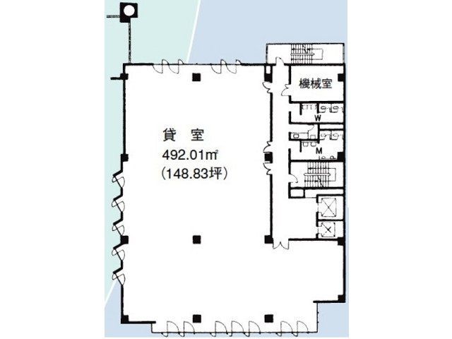 松山第一生命ビル基準階間取り図.jpg