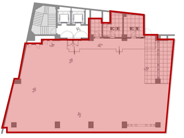 R-TERRACE八丁堀基準階間取り図.jpg