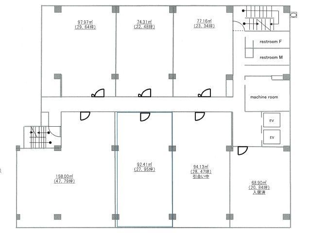 紙屋町ビル基準階間取り図.jpg