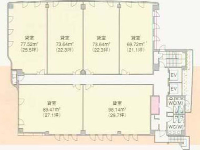 安田第7ビル基準階間取り図.jpg