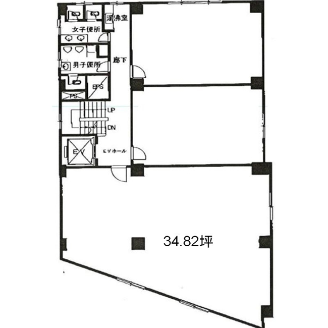 アーバンスクエア基準階間取り図.jpg