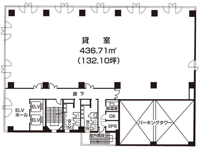 鹿児島西千石第一生命ビル基準階間取り図.jpg