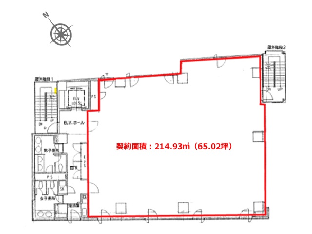 白鹿茅場町基準階間取り図.jpg