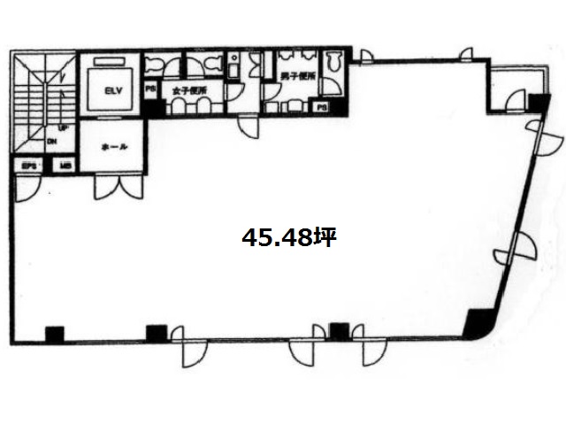 Tobunsha（九段南）45.48T基準階間取り図.jpg