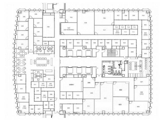 エキスパートオフィス新橋基準階間取り図.jpg