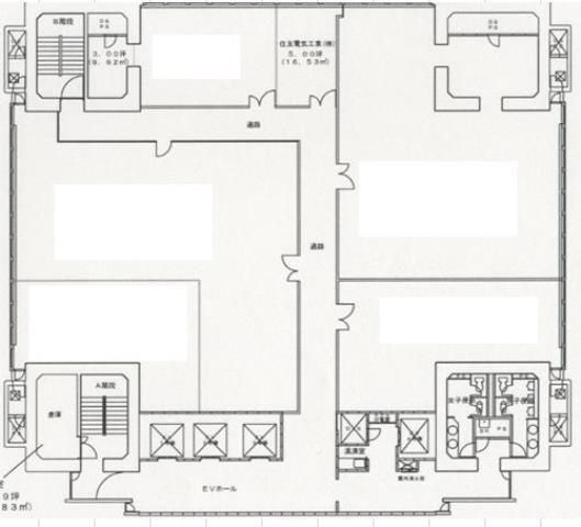 銀泉広島ビル基準階間取り図.jpg