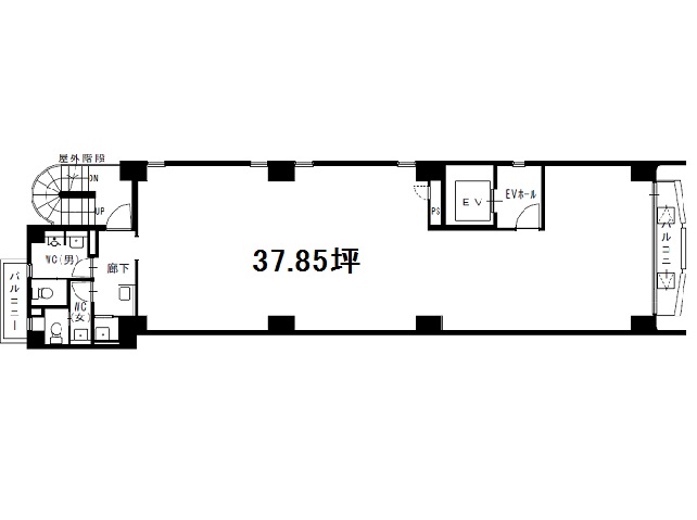 秀山ビル(浅草橋)基準階間取り図.jpg