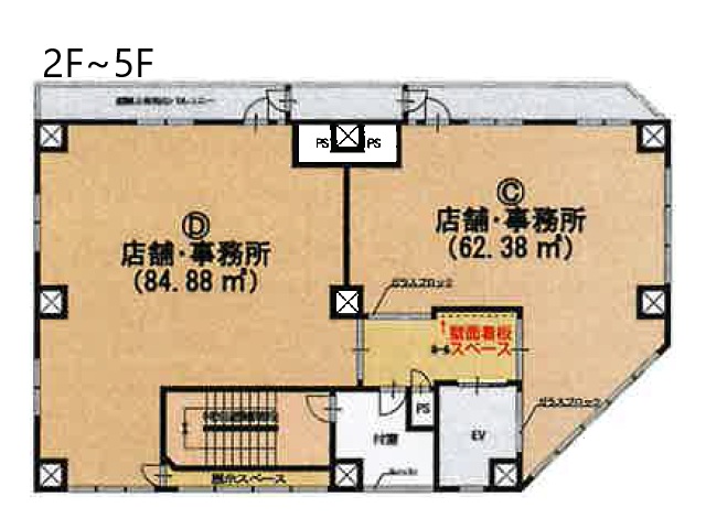 鶴瀬駅前 基準階間取り図.jpg
