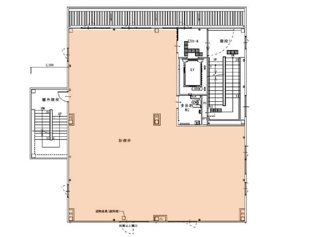 メディカルステージ新鳥栖基準階間取り図.jpg