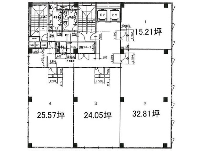 はっこう福岡ビル基準階間取り図.jpg