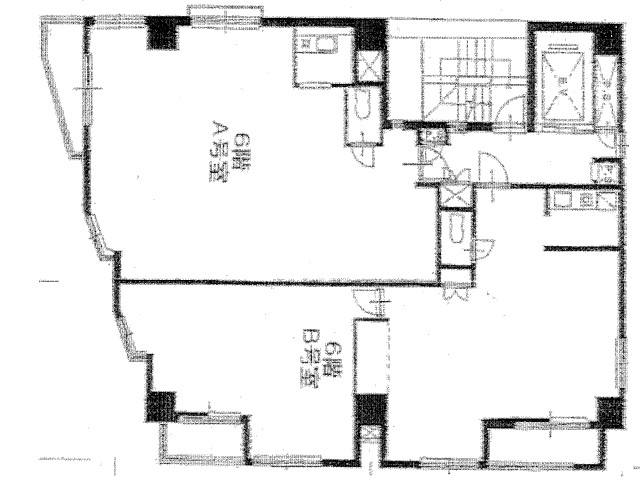 ジャルダン桜橋基準階間取り図.jpg