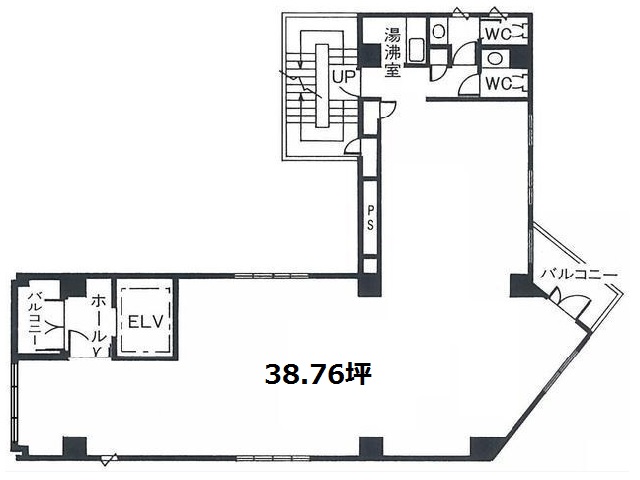 Bell Wood永代38.76T基準階間取り図.jpg