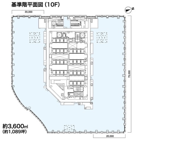 丸の内パークビルディング基準階間取り図.jpg