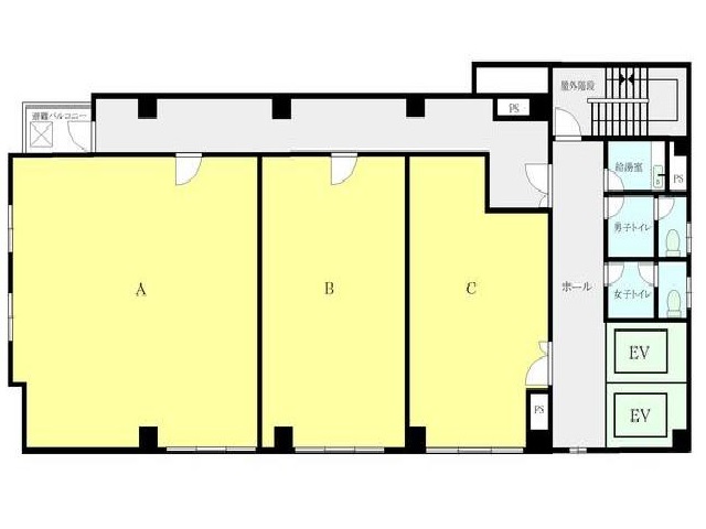 川辺318ビル基準階間取り図.jpg