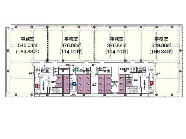 横浜三井ビルディング基準階間取り図.jpg