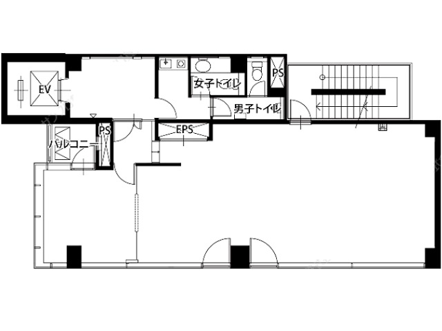 COAST芝浦基準階間取り図.jpg