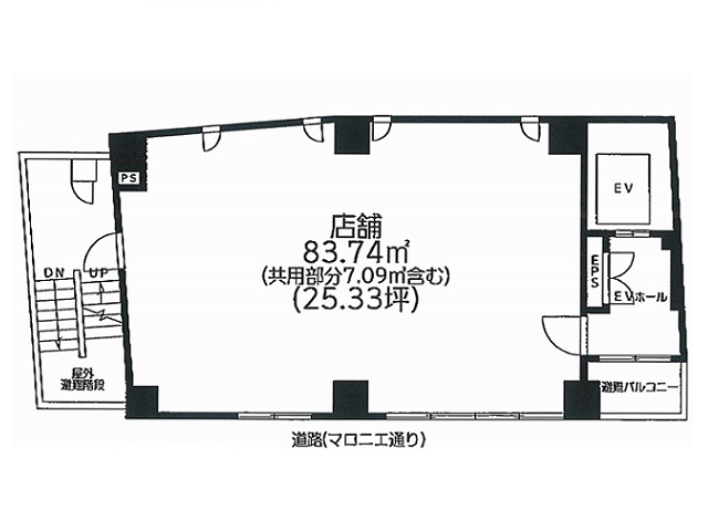 マロニエ通り銀座館基準階間取り図.jpg
