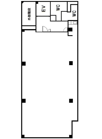 クリスタル豊崎ビル基準階間取り図.jpg