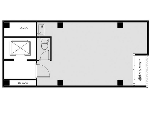 ル・グラシエルBLDG.48基準階間取り図.jpg