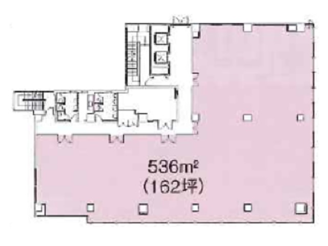 日本生命姫路ビル　基準階間取り図.jpg