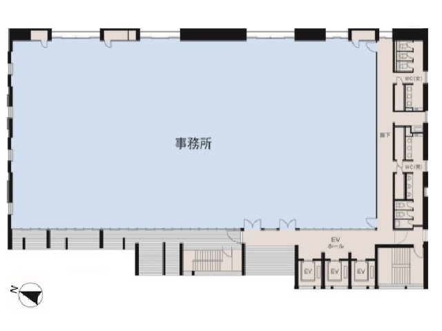 木材会館基準階間取り図.jpg
