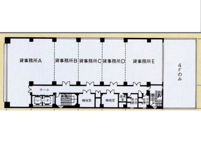 天神N.Kビル基準階間取り図.jpg