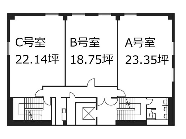 神戸パークサイドビル基準階間取り図.jpg