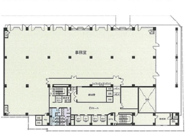 名古屋伊藤忠ビル基準階間取り図.jpg