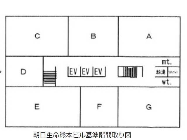 朝日生命熊本ビル基準階間取り図.jpg