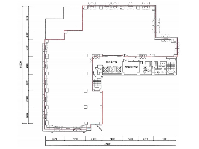 日本薬学会長井記念館基準階間取り図.jpg