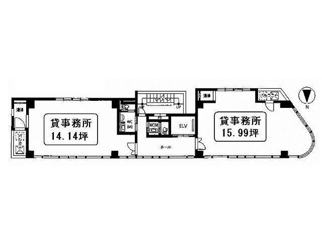 新大阪駅前和光ビル　基準階間取り図.jpg