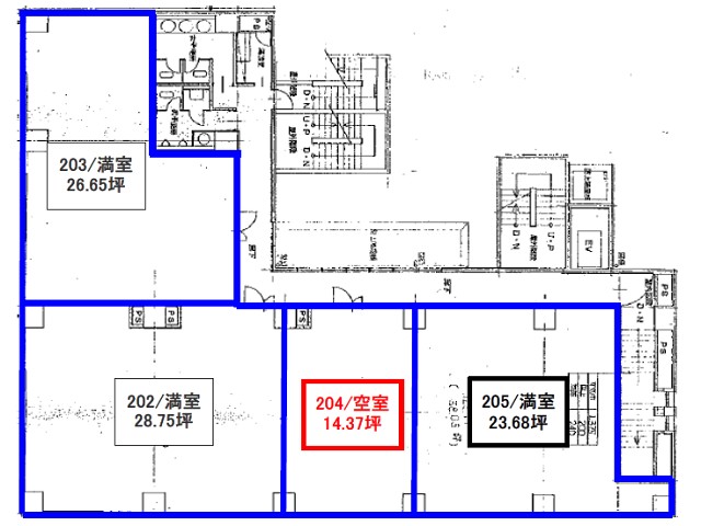 シャンブル中広ビル基準階間取り図.jpg