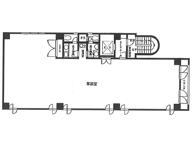 ユーデン浜松町基準階間取り図.jpg