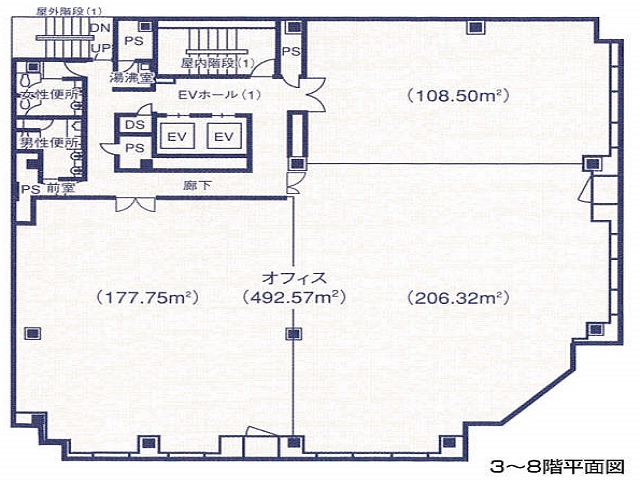 マルイト南堀江パロス　基準階間取り図.jpg