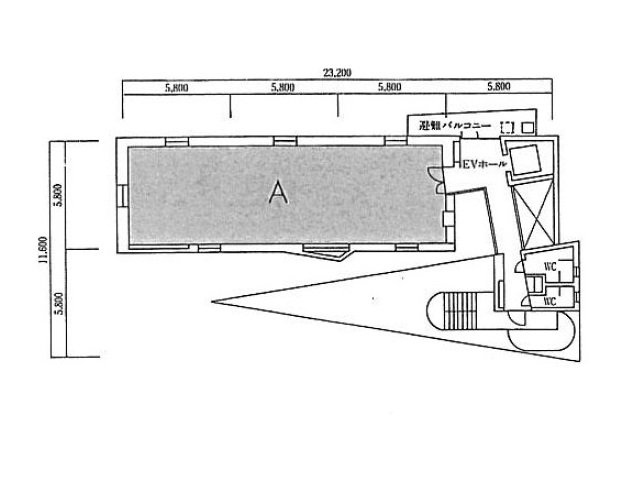 C-WEDGEビル基準階間取り図.jpg